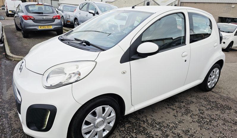 2013 White Citron C1 VTR, 1L Petrol.MOT July 2026.5 doors.£20 Road Tax.Low miles. ulez free £2795 full