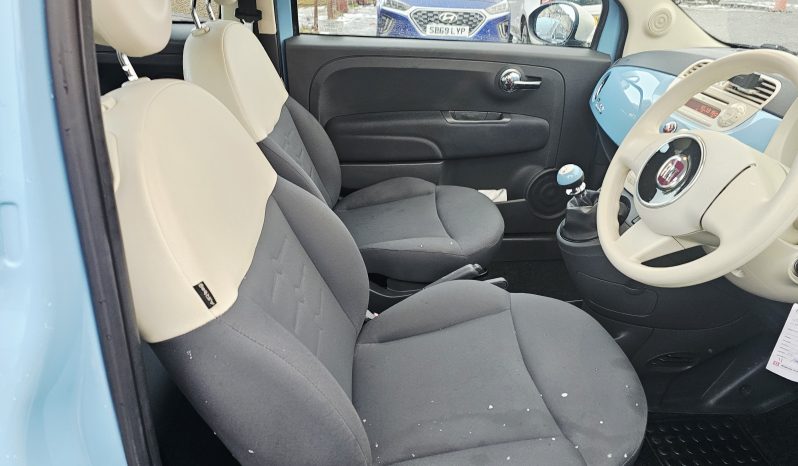 52k miles! 2014 Blue Fiat 500 Colour Therapy,1.2L Petrol.MOT September 2026.£35 Tax.3Dr.Ulez free £4295 full