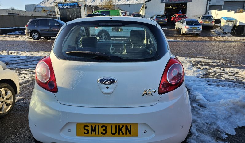2013 White Ford KA Edge 1.2 L petrol. 3Dr. MOT October 2026.61k Miles.Ulez free £3295 full