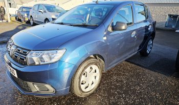 2017 Blue Dacia Sandero Ambiance,1.2L Petrol. MOT October 2026.66k miles.FSH.Ulez free £3995 full