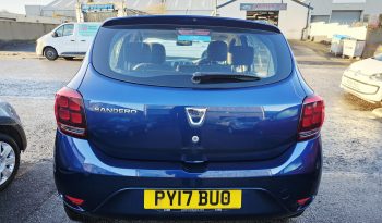 2017 Blue Dacia Sandero Ambiance,1.2L Petrol. MOT October 2026.66k miles.FSH.Ulez free £3995 full