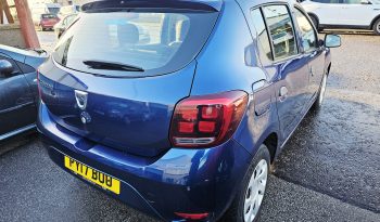 2017 Blue Dacia Sandero Ambiance,1.2L Petrol. MOT October 2026.66k miles.FSH.Ulez free £3995 full