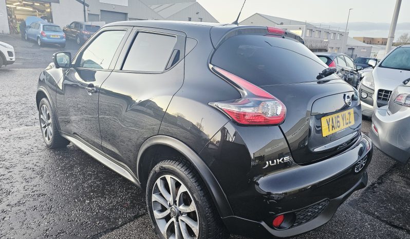 Automatic! 2016 Black Nissan Juke Tekna Xtronic,1.6 Petrol,MOT May 2026. Aux. 5Dr.76k miles.FSH.Ulez free.2 Owner £7495 full