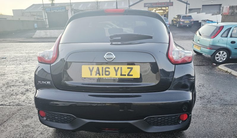 Automatic! 2016 Black Nissan Juke Tekna Xtronic,1.6 Petrol,MOT May 2026. Aux. 5Dr.76k miles.FSH.Ulez free.2 Owner £7495 full