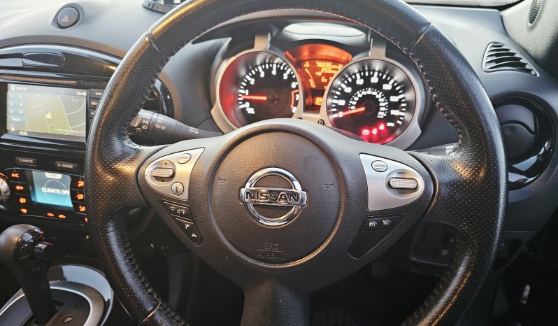 Automatic! 2016 Black Nissan Juke Tekna Xtronic,1.6 Petrol,MOT May 2026. Aux. 5Dr.76k miles.FSH.Ulez free.2 Owner £7495 full