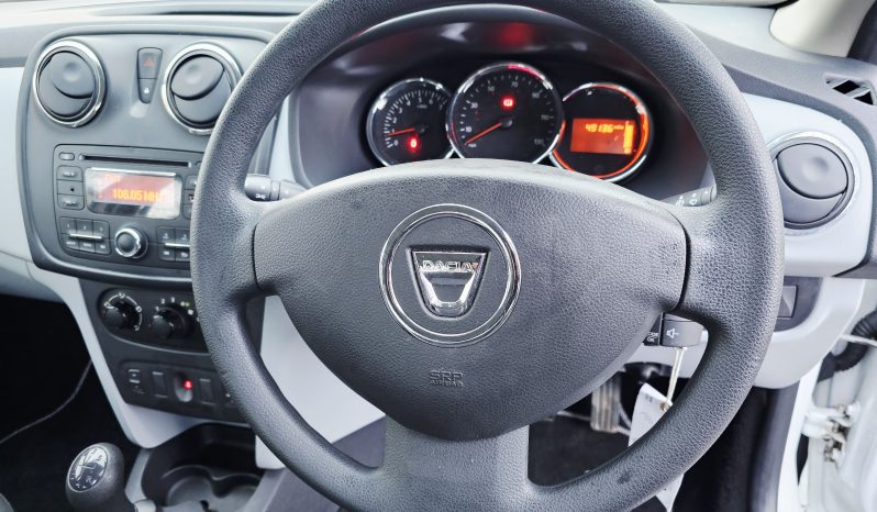 49k Miles! 2013 White Dacia Sandero Ambiance, 1.2 L Petrol. MOT May 2026.Ulez free.Sat Nav.2 Owner £3495 full