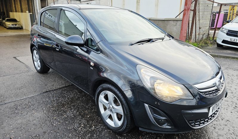 2014 Black Vauxhall Corsa SXI 1.2L Petrol,MOT July 2026.5Dr.68k miles.Ulez free £3495 full