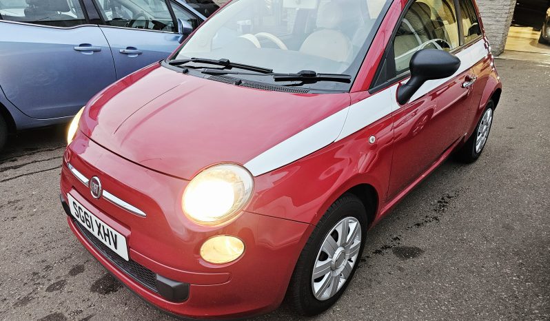2011 Red Fiat 500 Pop,1.2L Petrol.MOT May 2026.£35 Tax.3Dr.Low miles.Ulez free £2995 full