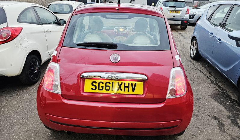 2011 Red Fiat 500 Pop,1.2L Petrol.MOT May 2026.£35 Tax.3Dr.Low miles.Ulez free £2995 full