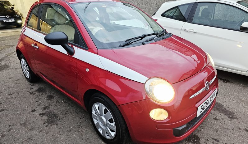 2011 Red Fiat 500 Pop,1.2L Petrol.MOT May 2026.£35 Tax.3Dr.Low miles.Ulez free £2995 full