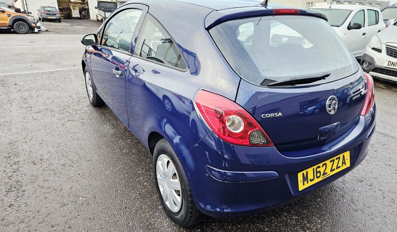 2012 Blue Vauxhall CORSA S ecoflex, 1L PETROL.Mot October 2026.3Dr. Low miles.£35 Tax.SH.Ulez free £2495 full