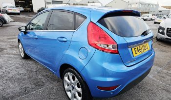 2011 Blue Ford Fiesta Titanium, 1.4 petrol. 5Dr. MOT November 2026.62K Miles. FSH.Ulez free £3495 full