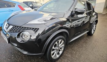 Automatic! 2016 Black Nissan Juke Tekna Xtronic,1.6 Petrol,MOT May 2026. Aux. 5Dr.76k miles.FSH.Ulez free.2 Owner £6995 full