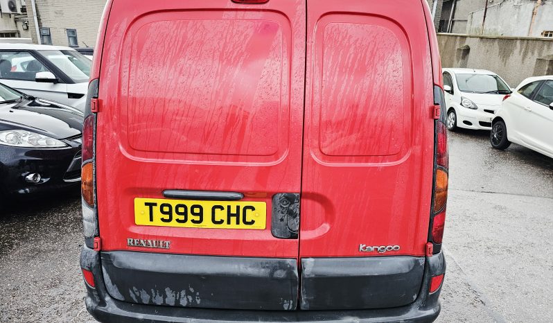 78K miles! 2002 Red Renault Kangoo SL17DCI 70 Car Derived Van, 1.4L Diesel. Mot August 2026.2 Owner £1495 full