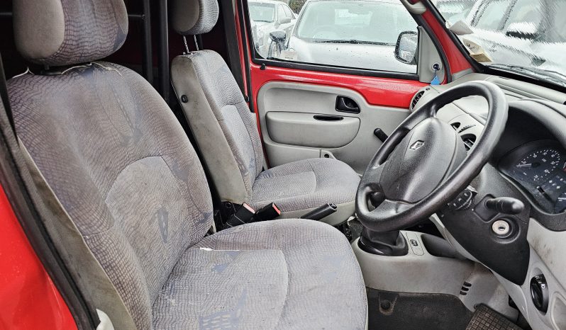 78K miles! 2002 Red Renault Kangoo SL17DCI 70 Car Derived Van, 1.4L Diesel. Mot August 2026.2 Owner £1495 full