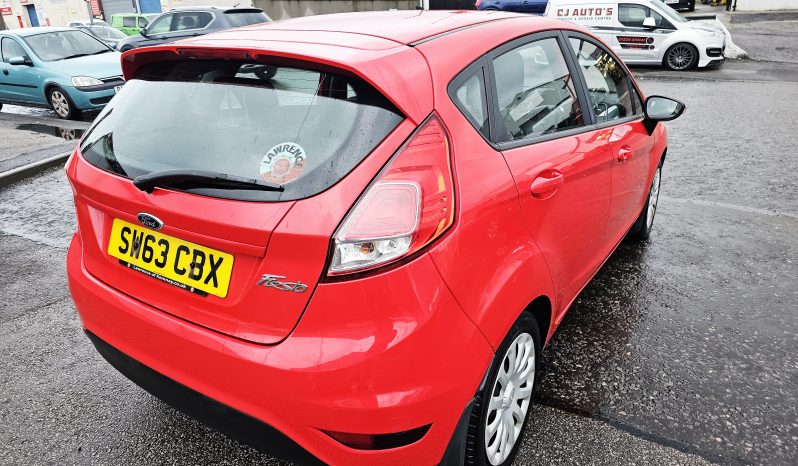 2014 Red Ford Fiesta Style 1.2 petrol.MOT August 2026.5Dr.Low Miles. Ulez free. 1 Owner £3595 full