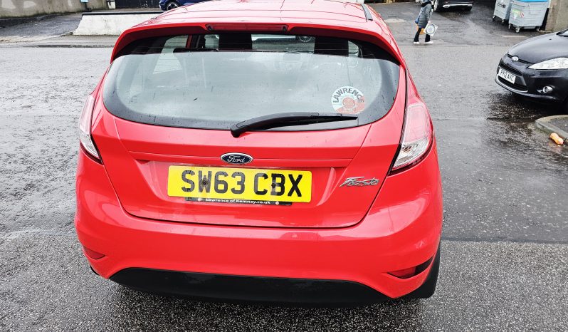 2014 Red Ford Fiesta Style 1.2 petrol.MOT August 2026.5Dr.Low Miles. Ulez free. 1 Owner £3595 full