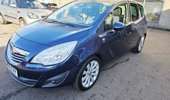 2014 Blue Vauxhall Meriva SE, 1.4 Petrol. MOT November 2026.FSH.59k Miles.Ulez free.1 Owner £2995 full