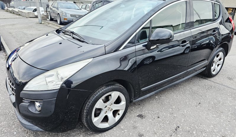 2013 Black Peugeot 3008 Active ,1.6 Petrol.5 Dr.Mot September 2026. 72k miles.FSH.1 Owner £2995    full