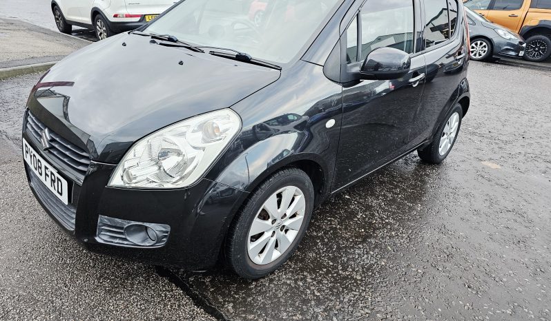 2008 Black Suzuki Splash GLS, 1.2 petrol.MOT February 2027.AC.Ulez free.2 Owner £1995 full