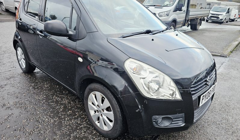 2008 Black Suzuki Splash GLS, 1.2 petrol.MOT February 2027.AC.Ulez free.2 Owner £1995 full