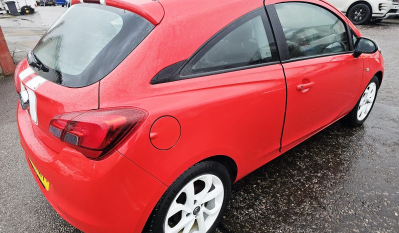 55k miles! 2015 Red Vauxhall CORSA Sting, 1.2 PETROL, MOT July 2026.3Dr. Ulez free.FSH.1 Owner £3995 full