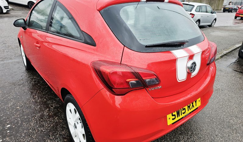 55k miles! 2015 Red Vauxhall CORSA Sting, 1.2 PETROL, MOT July 2026.3Dr. Ulez free.FSH.1 Owner £3995 full