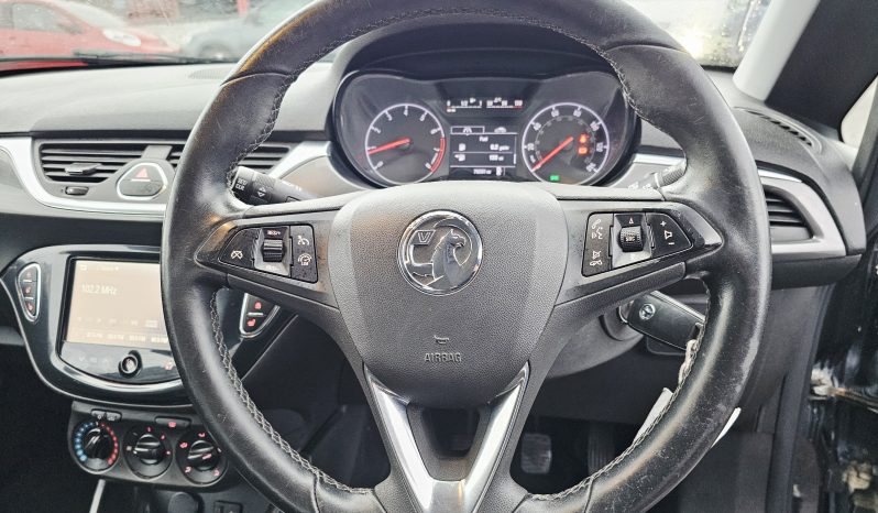 2015 Black Vauxhall CORSA Ecoflex Excite, 1.4 PETROL.Mot February 2027.3Dr. Low miles.£35 Tax.1 Owner.Ulez free £3995 full