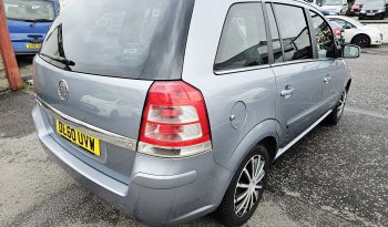 2011 Silver Vauxhall ZAFIRA Exclusive.7 seats, 1.8L Petrol.MOT November 2026.Low miles.FSH.ulez free.2 Owner £2495 full