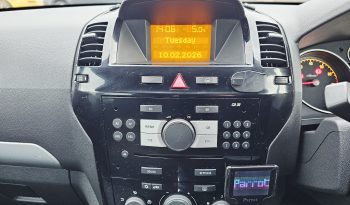 2011 Silver Vauxhall ZAFIRA Exclusive.7 seats, 1.8L Petrol.MOT November 2026.Low miles.FSH.ulez free.2 Owner £2495 full