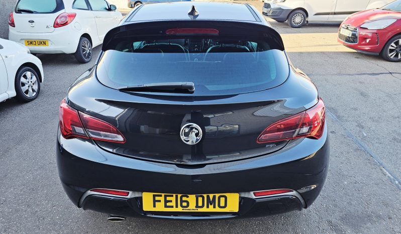2016 Black Vauxhall Astra GTC SRI, 1.4L petrol. MOT August 2026. 3dr.Cruise Control. aux, AC.FSH.63k miles.Ulez free £4995 full