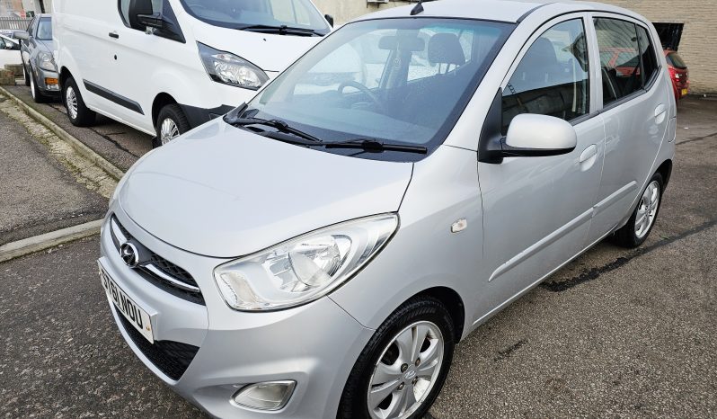 2011 Silver Hyundai i10 Active, 1.2L petrol, Mot february 2027.5dr. Aux.£20 tax. 65k Miles. Ulez free.2 Owner £2995 full