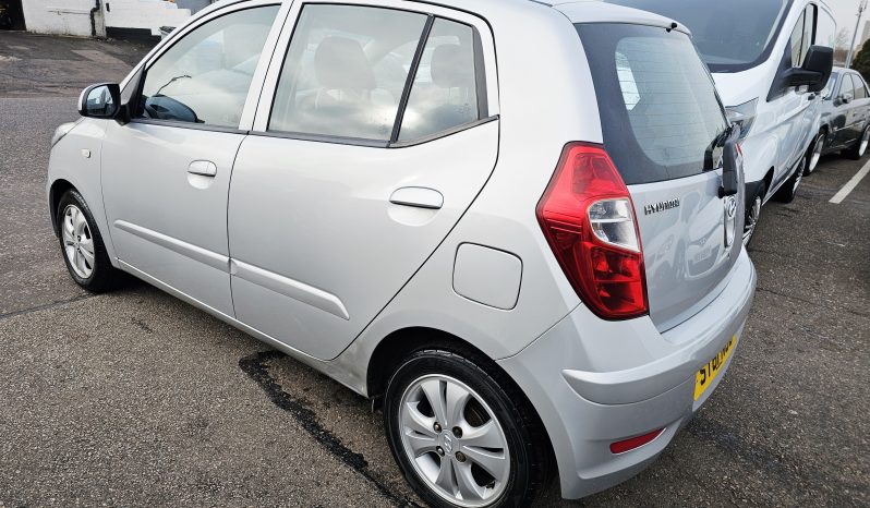 2011 Silver Hyundai i10 Active, 1.2L petrol, Mot february 2027.5dr. Aux.£20 tax. 65k Miles. Ulez free.2 Owner £2995 full