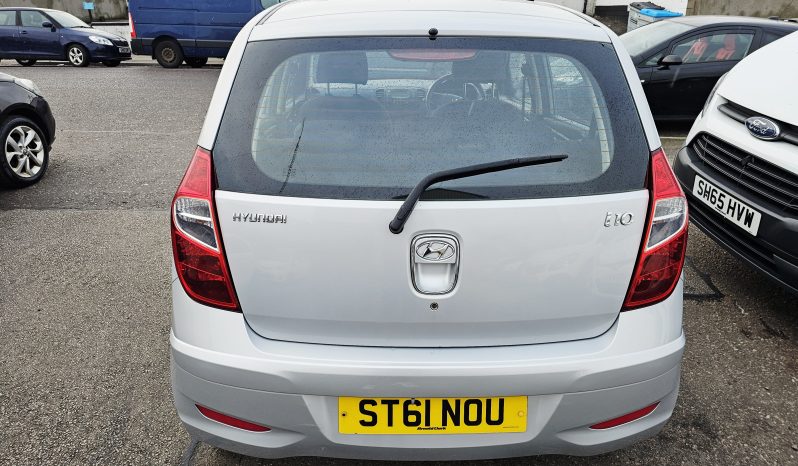2011 Silver Hyundai i10 Active, 1.2L petrol, Mot february 2027.5dr. Aux.£20 tax. 65k Miles. Ulez free.2 Owner £2995 full
