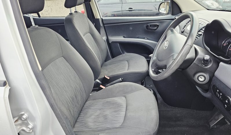 2011 Silver Hyundai i10 Active, 1.2L petrol, Mot february 2027.5dr. Aux.£20 tax. 65k Miles. Ulez free.2 Owner £2995 full