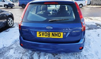 2008 Blue Ford Fiesta Zetec, 1.2 petrol. 5Dr. MOT January 2027.Low Miles.Ulez free.2 Owner £1495 full