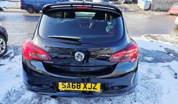 2018 Black Vauxhall CORSA SRI VX-Line NAV, 1.4 PETROL.MOT February 2027.low miles.FSH.2 Owner.Ulez free £6495 full