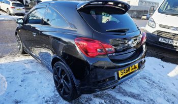 2018 Black Vauxhall CORSA SRI VX-Line NAV, 1.4 PETROL.MOT February 2027.low miles.FSH.2 Owner.Ulez free £6495 full