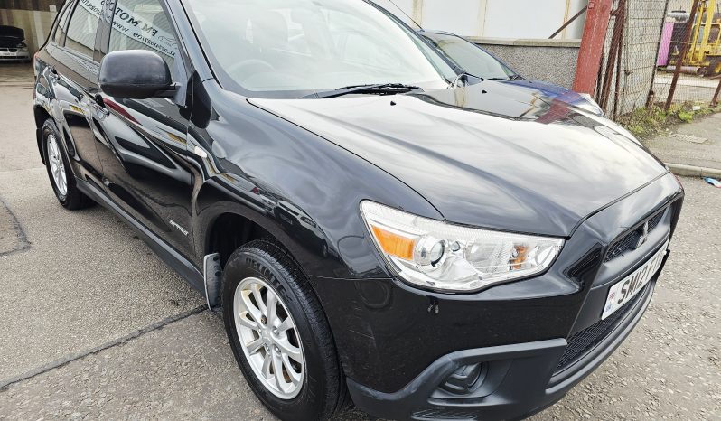 2012 Black Mitsubishi ASX Attivo Clear TEC, 1.6 Litre Petrol. MOT February 2027.Low Miles.SUV.5Dr. ULez free £4495 full
