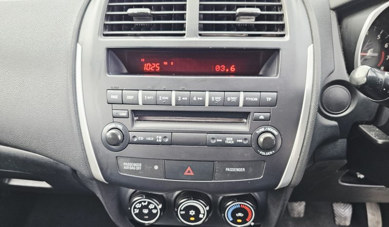 2012 Black Mitsubishi ASX Attivo Clear TEC, 1.6 Litre Petrol. MOT February 2027.Low Miles.SUV.5Dr. ULez free £4495 full