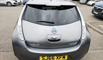 Automatic! 41k miles! 2016 Grey Nissan Leaf 80kw Tekna .MOT February 2027.5Dr.FSH.Reverse Camera.Ulez free £4995 full