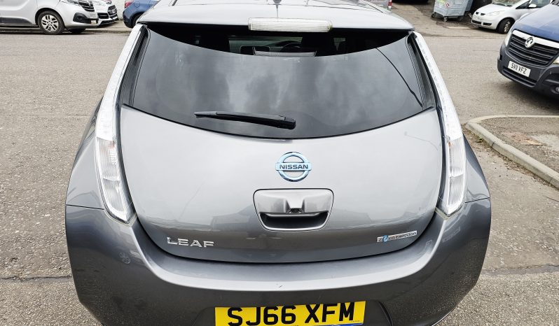 Automatic! 41k miles! 2016 Grey Nissan Leaf 80kw Tekna .MOT February 2027.5Dr.FSH.Reverse Camera.Ulez free £4995 full