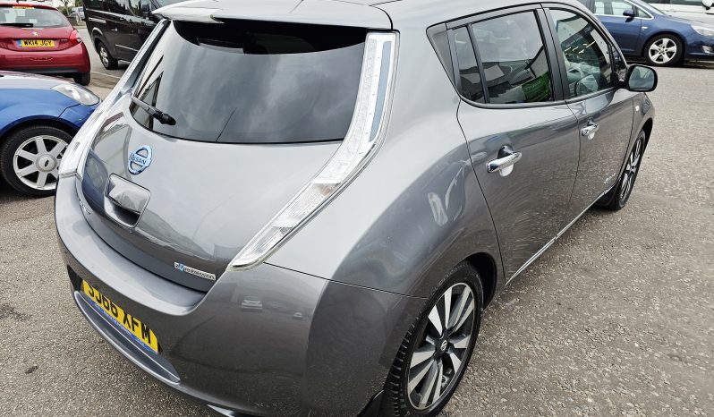 Automatic! 41k miles! 2016 Grey Nissan Leaf 80kw Tekna .MOT February 2027.5Dr.FSH.Reverse Camera.Ulez free £4995 full