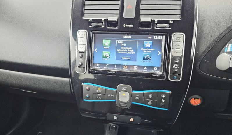 Automatic! 41k miles! 2016 Grey Nissan Leaf 80kw Tekna .MOT February 2027.5Dr.FSH.Reverse Camera.Ulez free £4995 full