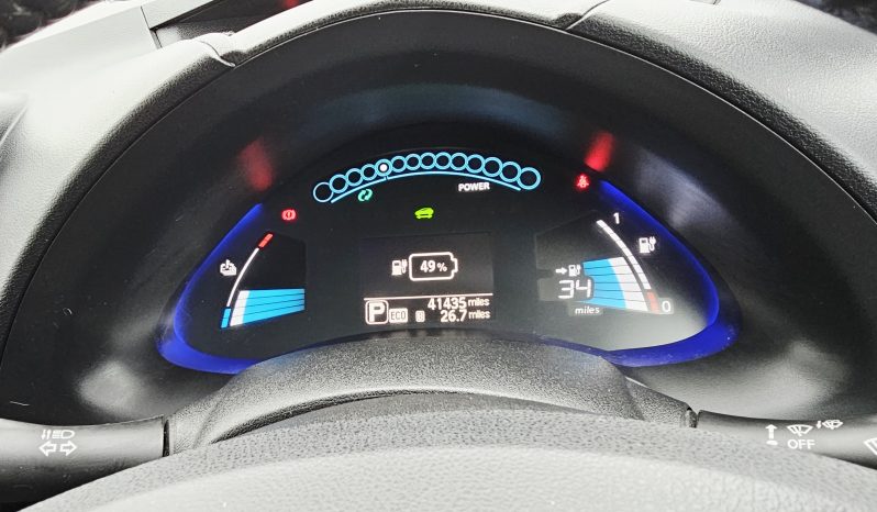 Automatic! 41k miles! 2016 Grey Nissan Leaf 80kw Tekna .MOT February 2027.5Dr.FSH.Reverse Camera.Ulez free £4995 full