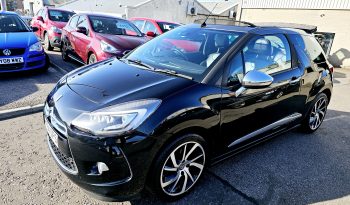 Convertible! 2014 Black Citron DS3 DSPORT +1.6 Petrol. MOT November 2026.Low miles.FSH.Ulez free £3495 full