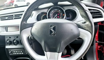 2016 Red DS3 Dstyle Dsign,1.2L petrol .MOT November 2026.Low Miles.FSH.Ulez free £3995 full