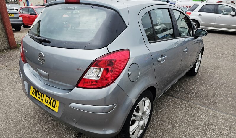 49k Miles! 2010 Silver Vauxhall CORSA SE,1.4 PETROL, MOT November 2026..5Dr. Ulez free.FSH.1 Owner £2995 full