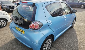 2014 Blue TOYOTA AYGO MOVE VVT-I, 1L petrol.MOT September 2026.£20 Tax.59 Miles.5Dr.SAT NAV.Ulez free £4295 full