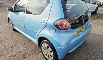 2014 Blue TOYOTA AYGO MOVE VVT-I, 1L petrol.MOT September 2026.£20 Tax.59 Miles.5Dr.SAT NAV.Ulez free £4295 full